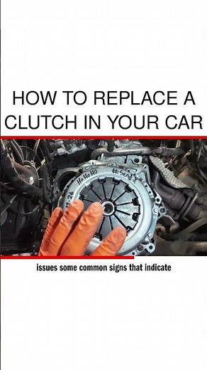 How to replace a clutch in your car
