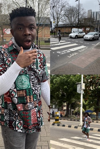3.6M views · 67K reactions | Uk vs Nigerian zebra crossing | Triple U | Facebook
