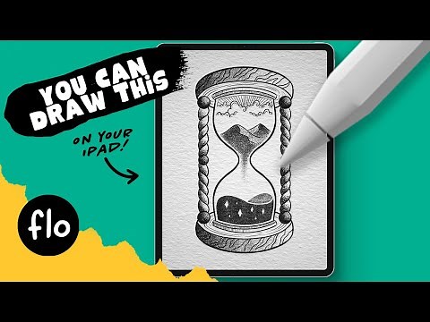 PROCREATE Draw Easy Pen and Ink Artwork - Step by Step Procreate Tutorial