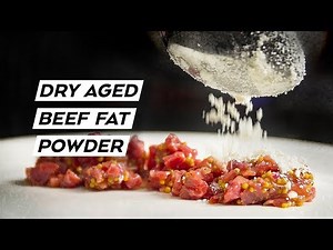 How to make DRY AGED BEEF FAT POWDER using Tapioca Maltodextrin