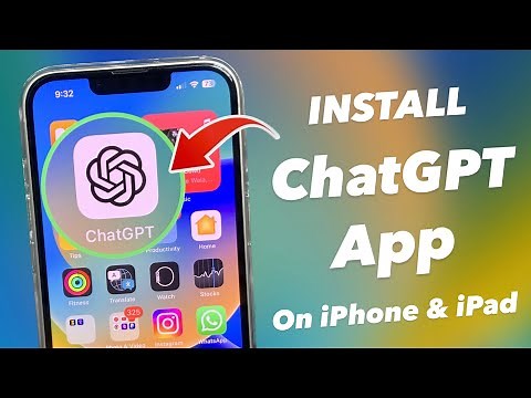 How to Install CharGPT App on iPhone & iPad (iOS 15 & iOS 16) - ChatGPT for iOS
