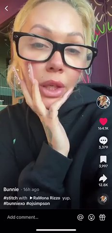 Is Bunnie XO aka Alisa DeFord hinting that her former sugar daddy was Robert Kardashian Senior? He was a lawyer for OJ Simpson ☑️. He passed away from cancer ☑️. Do you think the Kardashians will respond or just ignore it? Do you think Bunnie was talking about him?