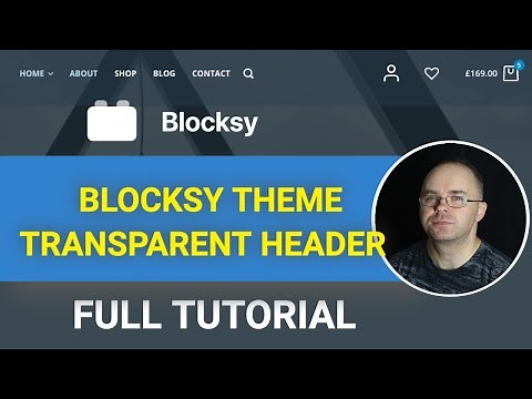 How to Create Transparent Header with Blocksy Theme (both free and Pro version)