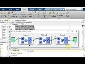 Creating a Simple Neural Network for Classification of a 4-class problem in MATLAB