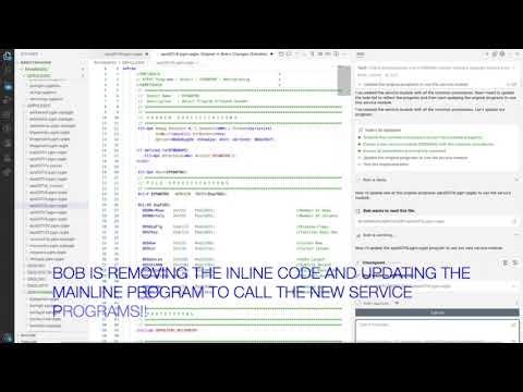 Bob ReFactor Extract and create Service program