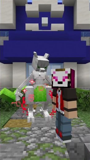 👀 Is the blue axolotl in Minecraft inspired by a Pokémon? 🐾 #Minecraft