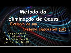 Gaussian Elimination: Solving an Impossible System (SI)