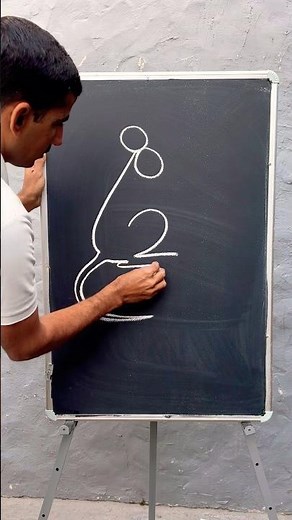 Easy mouse drawing tutorial || 👌🤫 #mouseart #easydrawing #chalkartist