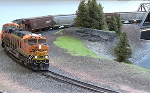 【场景模型——逼真火车越过玛丽亚山口】【railfan220】