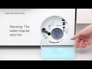 Washing machine E18 error | Bosch Home New Zealand