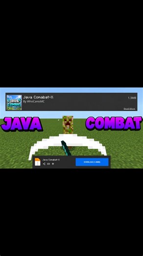 Java Combat Mod for Minecraft Bedrock | Java PvP Addon for MCPE