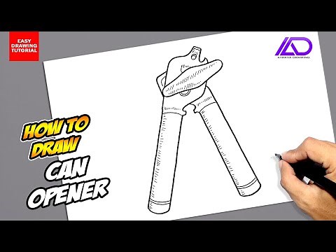 How to draw Can Opener