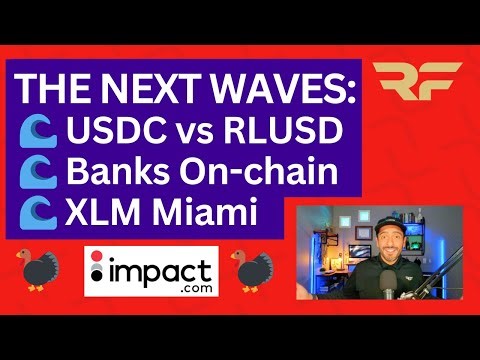 The Stablecoin War Just Started: USDC vs RLUSD, Banks Go On-Chain & XLM Takes Miami