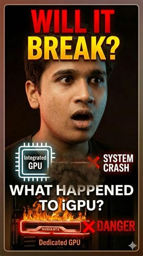 Integrated + Dedicated GPU Together? #pctech #pctips #pcbuild #tamil #tech #windows11