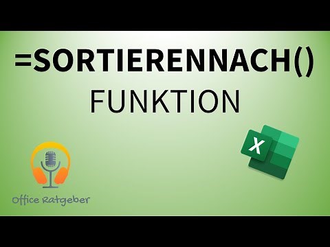 Excel Sortierennach Funktion
