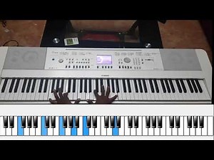 Learn to play As the deer using 2-5-1 passing chords on piano!