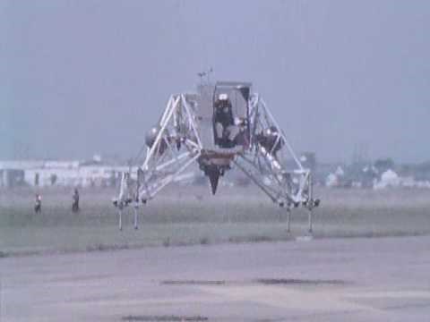 LLRV Training Flight with Astronaut Neil Armstrong