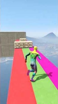 GTA 5 Epic Water Ragdolls Spiderman Jump/Fails Ep #shorts