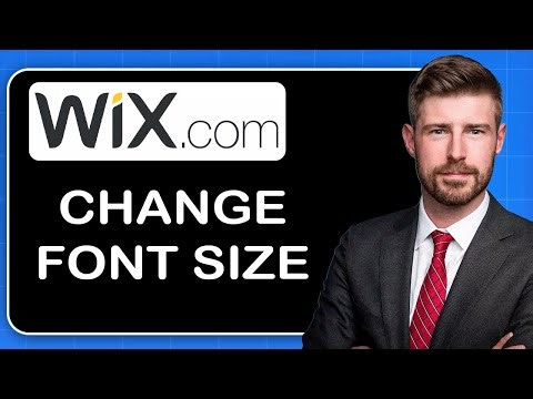 How to Change Font Size on Wix