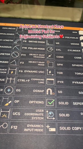 Essential AutoCAD Shortcut Keys for Engineering Students