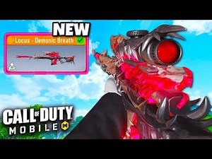 *NEW* LEGENDARY LOCUS - DEMONIC BREATH 😍 | COD MOBILE