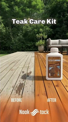 Teak Care Kit - Protect Aqua - Now On Amazon