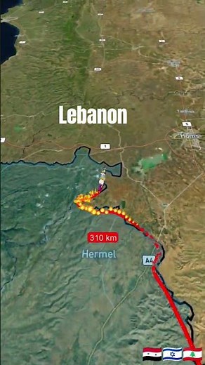 Lebanon map