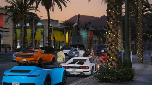 Grand Theft Auto 6's trailer has been faithfully recreated in GTA5