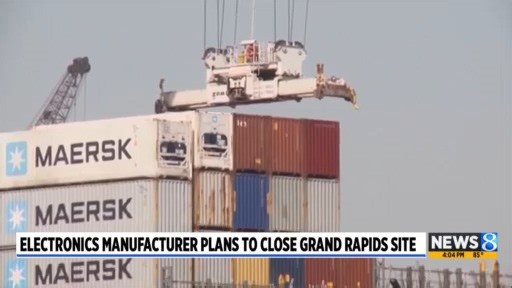 Electronics manufacturer plans to close Grand Rapids site