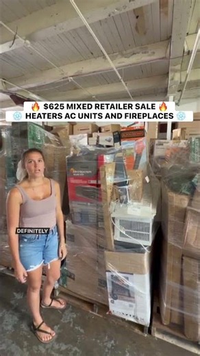 B with B and D Liquidators, and I’ve got another mixed retailer pallet here