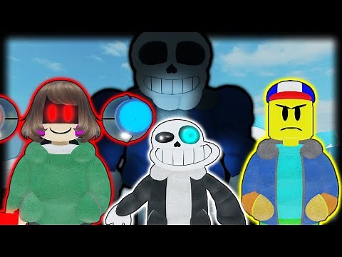 SS Chara / Saness / Bloxtale Noob / Giga Chad Sans [Showcase] [Sans Tycoons of Chaos]