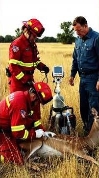 Injured Deer Rescue | USA Rescue Team Saves Deer After Hunter Attack | Emotional Wildlife Rescue