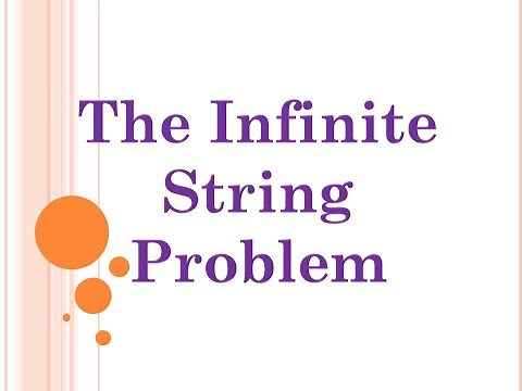 The Infinite String Problem