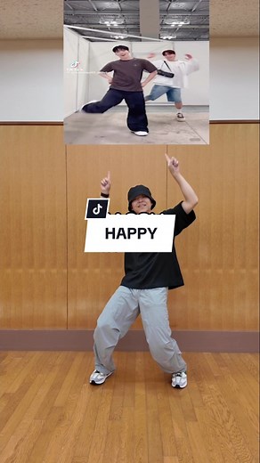韓国ダンス「HAPPY」解説と振り付け