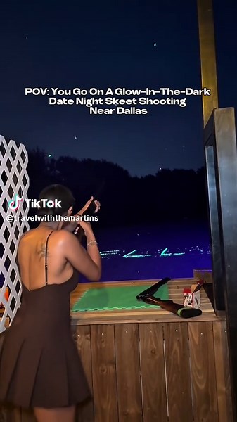 Experience Cosmic Skeet Shooting in Waxahachie, Texas