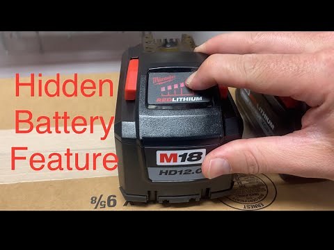 Hidden feature Milwaukee Battery Test and codes: How to decipher the battery codes