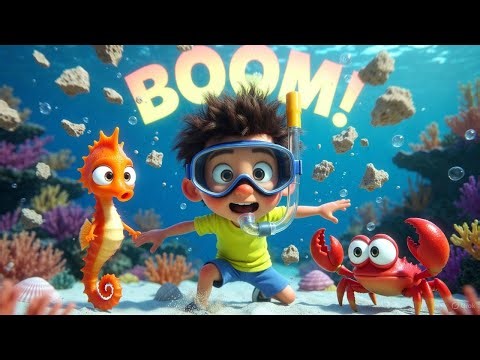 Tim & Friends Build Sunny’s Underwater Home 🐠🏠 | Funny Kids 3D Animation