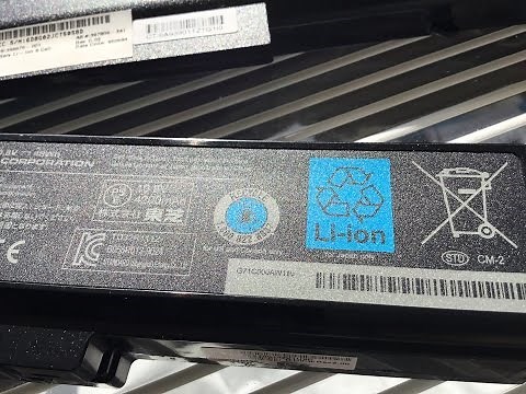 TOSHIBA Laptop Battery What's Inside?