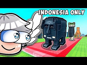 $0 to $1 TRILLION Use Brainrot INDONESIA ONLY on Be a Lucky Block!