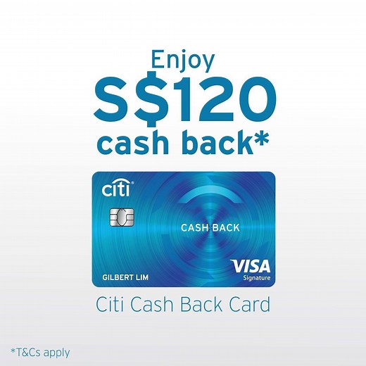7.2K views | The best cash back card in town! Get up to S$120 & up to 8% cash back* as you spend. Apply for a Citi Cash Back Card now. *T&Cs apply. | Citi Singapore | Facebook