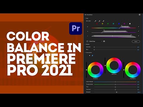 Color Balance in Adobe Premiere Pro | How to do color balancing in adobe premier pro | Lumetri Color