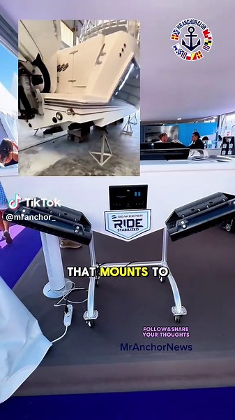 MOREinfo: 😉Feel the Ride, Not the Roll! Seakeeper Ride, the world’s first transom-mounted Vessel Attitude Control System. It reacts 100x per second to eliminate pitch, roll, and slam giving you a smoother, safer, high-speed cruise every time. Auto-adjusting blades. Instant lift & stability. Perfect for 19’–42’ boats. Yes or No? #stabilizer #boat #yacht #fishing #newtechnology #boatshow #MercadoPagoSuenaBien #CapCut
