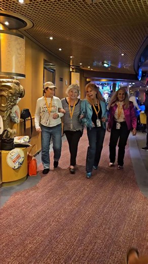 Cynthia Willhite Dugger on Instagram: "Last night of our country music cruise and we are soaking up every note, every laugh, and every dance 💃🎶 Sleep? That can wait. We’ll sleep when the party is over. Tonight is for memories, music, and living it all the way up to the final song. #LastNightVibes #CountryMusicCruise #SleepWhenThePartyIsOver #OneMoreSong"