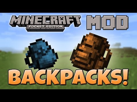 Backpacks Mod: INFINITE Storage - ModShowcase Minecraft PE