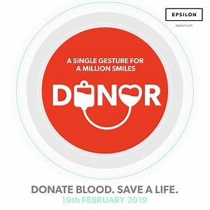 At Epsilon, we empower not just brands but human lives too. An extension of these values is our Blood Donation Drive, organized by Team ECO in association with Sankalp. #Epsilon #BloodDonationDrive #TeamECO #Sankalp | Epsilon India | Facebook
