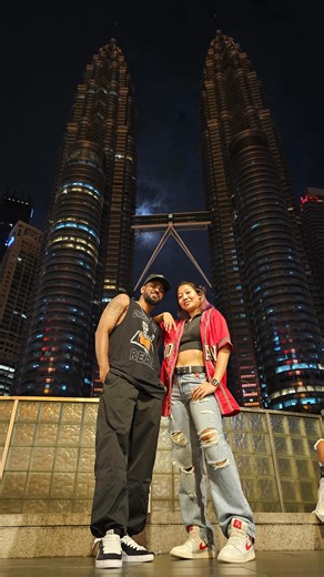 DOLLY 🪻 on Instagram: "A major throwback to our Malaysia trip #clubbingscenes 💥👀 . #reels #btrixx #dolly #love #throwback #instagram #dance #couple"