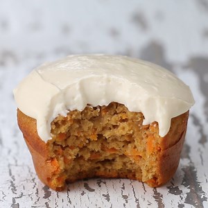 Healthy Carrot Cake Muffins Recipe by Tasty