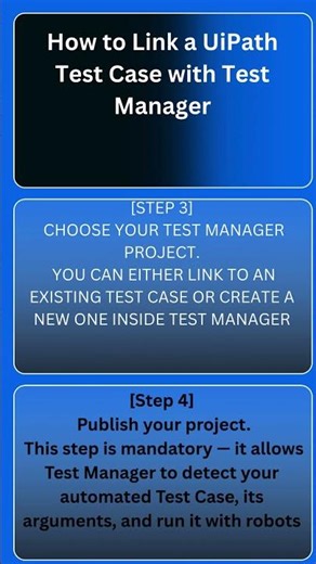 How to Link a UiPath Test Case with Test Manager (Full Guide)