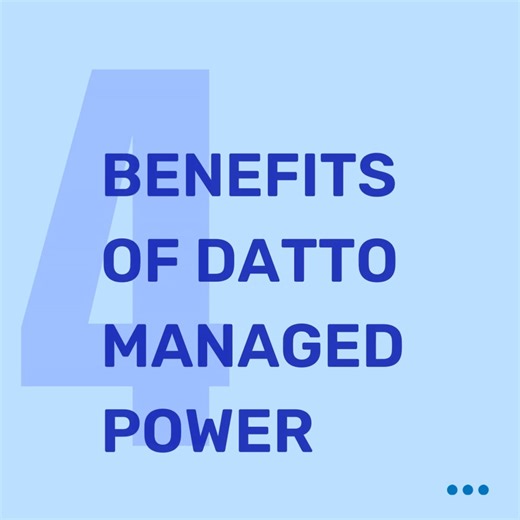 Empower your network infrastructure with the consistent, efficient and reliable power distribution Datto Managed Power provides. ⚡ Discover world-class cloud-managed PDUs today and request a demo! https://bit.ly/4bDhb33 #PowerManagementRevolutionized | Datto Inc. | Facebook