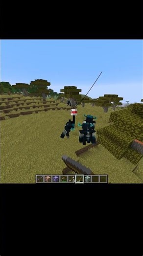 As a result of using a command to turn a fishing rod into a cheat weapon, even the Warden died in...